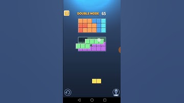 Block Puzzle King Double Mode Level 65 Walkthrough Solution