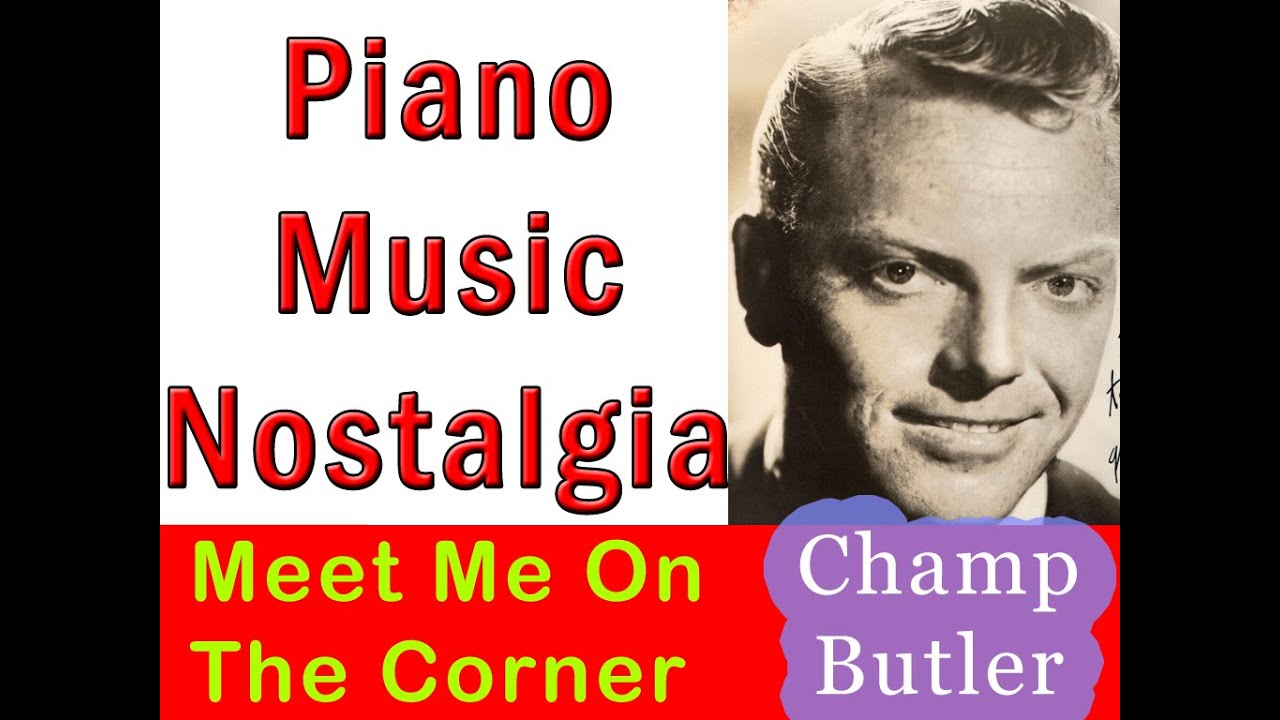Meet Me On The Corner | Vintage Piano Sheet Music