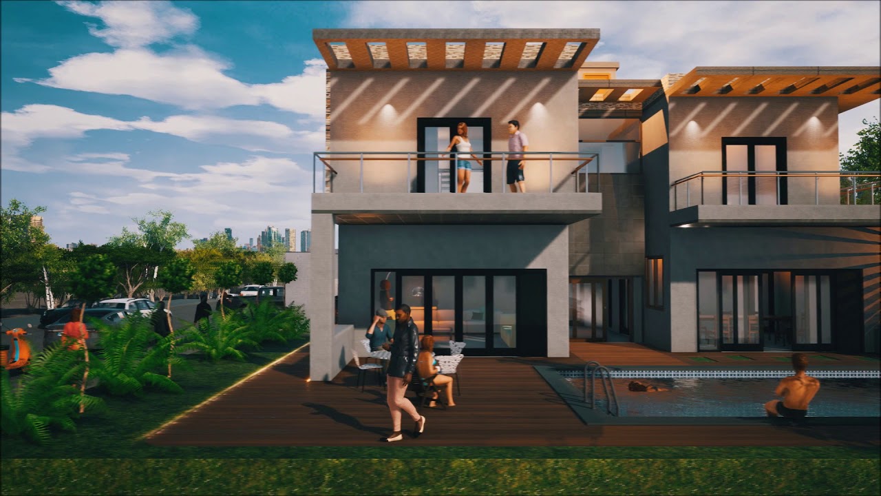 rendu villa a bamako mali YouTube