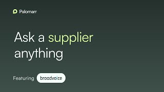 Broadvoice Ask Supplier Anything Supplier Spotlight