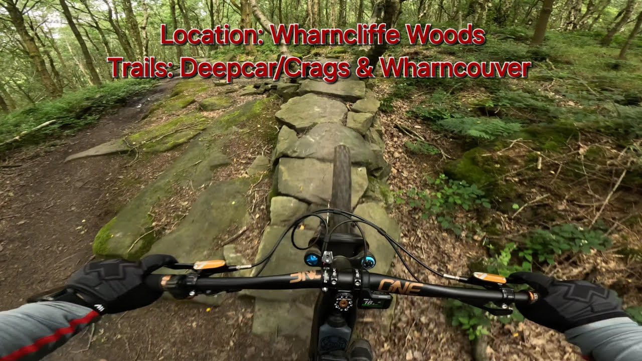 Wharncliffe Woods. Selection of Deepcar/Crags & Wharncouver trails.