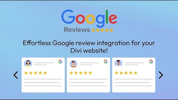 Divi Google Reviews Installation