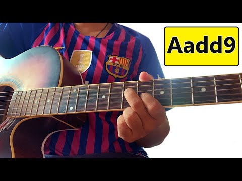 How to Play Aadd9 Chord on Guitar | Guitar Lessons