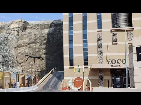 فندق فوكو شارع إبراهيم الخليل والطريق من الفندق للحرم        