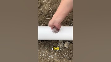 Add a drain line anywhere on the main drainage pipe using this saddle tee.