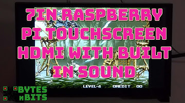 7in touchscreen display with sound for your Raspberry Pi or laptop