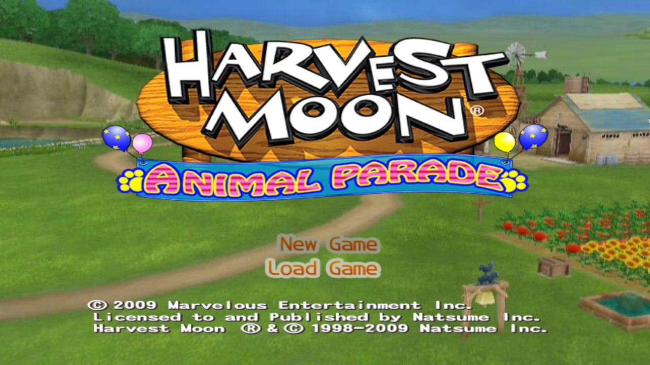 Harvest Moon : Animal Parade : Dolphin Wii Emulator เกมเก่าเล่าใหม่ ...