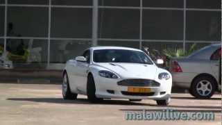 Best car in Lilongwe, Aston Martin. Malawi - Africa