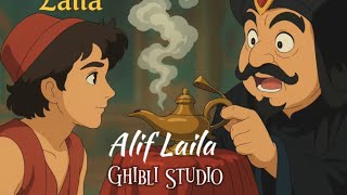 Alif Laila | আলিফ লায়লা Ghibli Studio Animation | Arabian Nights | 1001 Nights in Ghibli Studio screenshot 5