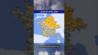 Weather forecast from Thursday, April 30th to Saturday, May 2nd, 2026