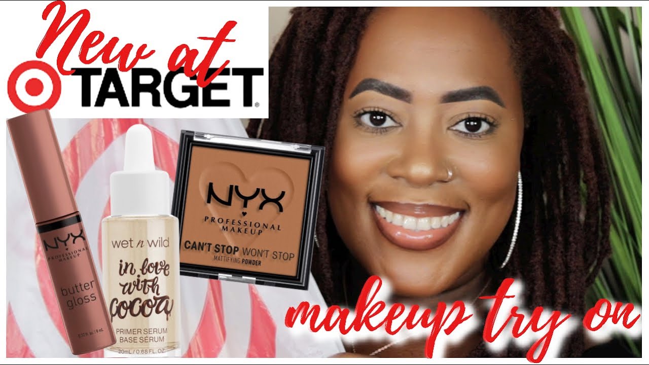 Lisa Ree WHATS NEW AT TARGET!? | MAKEUP TRY ON HAUL ft. NYX COSMETICS + WET N ...
