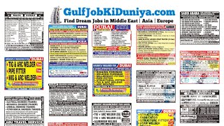 Gulf Jobs Interview For Indians 2020, Overseas vacancies 2020