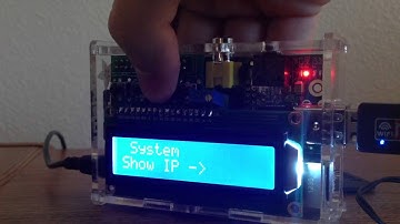 Python Raspberry Pi LCD Menu