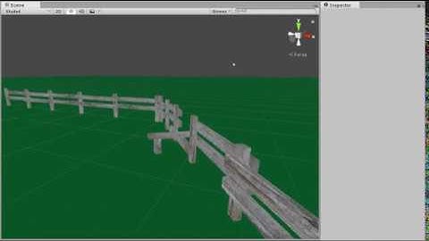 Unity3D: Fence Wall Hedge Builder: Show farm fence