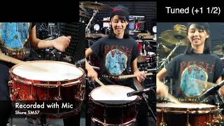 Awesome Snare [Collector Series Neil Peart Time Machine] sound test by Kalonica Nicx