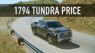 2022 Toyota Tundra 1794 Price 2022 Toyota Tundra 1794 Price