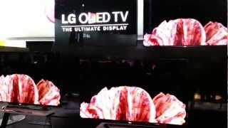 Ces 2013 Lg Oled Tv Display