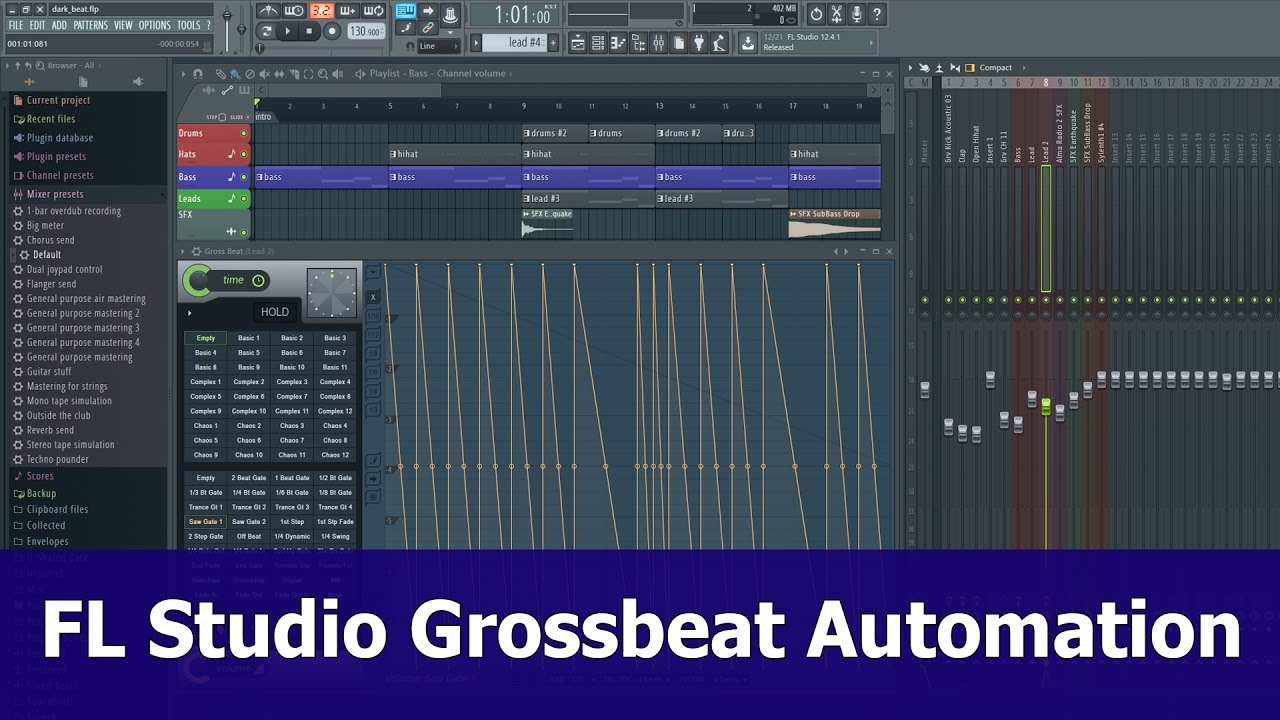 FL Studio Gross Beat tutorial: Clip - YouTube