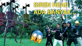 PLAYING WAR WAR IN THE FOREST CARRYING MAPS!! WE AND THE TEAM WERE ATTACKED BY SIREN HEAD! | Mika...