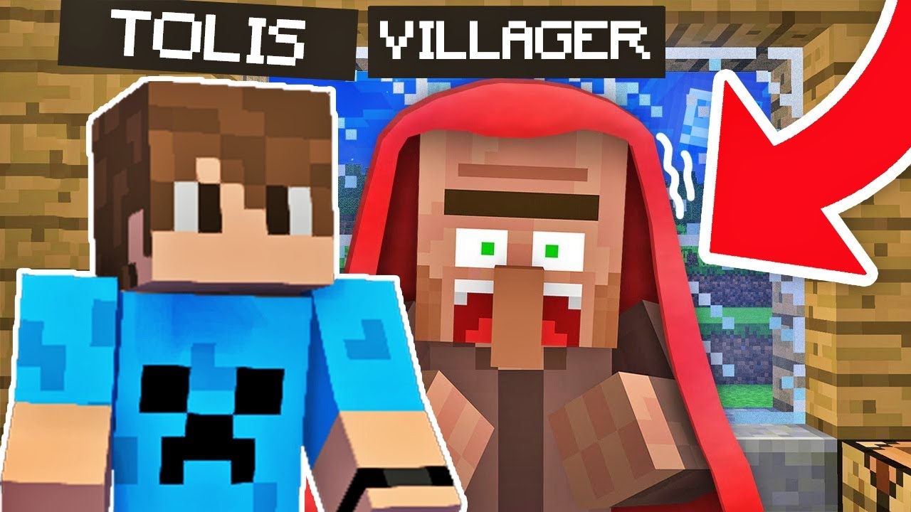 ΤΡΟΜΑΖΩ ΤΟΥΣ VILLAGERS ΣΤΟ MINECRAFT !