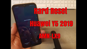 Hard reset Huawei Y5 2019 (AMN-LX9). Unlock pin, pattern, password lock.