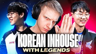 Jankos Plays  Inhouses With Korean Legends