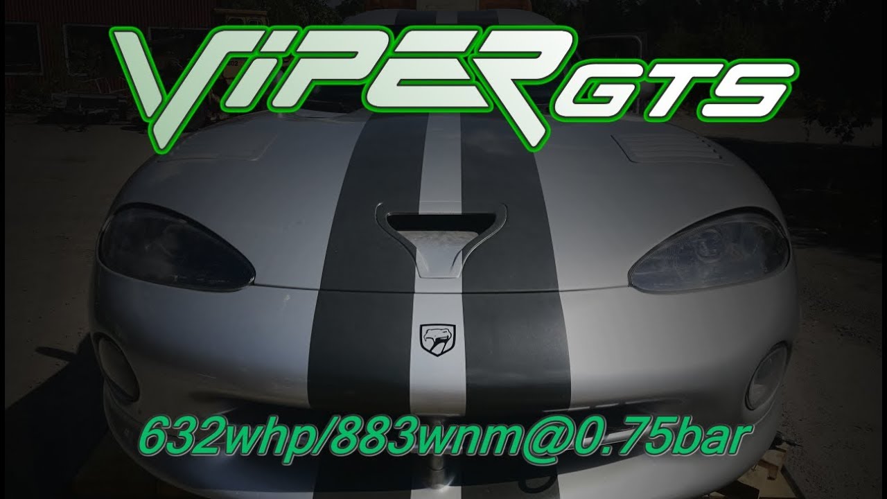 Dyno - Dodge Viper V10 & Kompressor - 632whp/883wnm@0.75bar