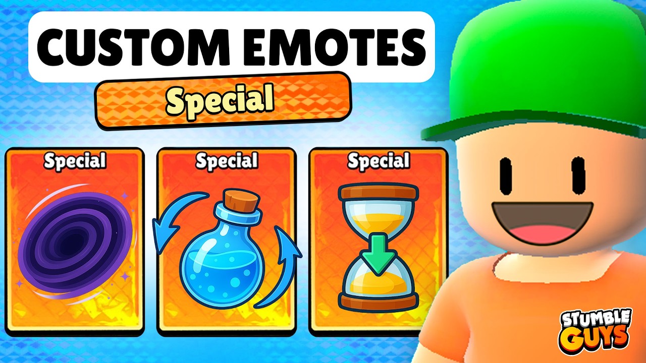 Я создал ИНДИВИДУАЛЬНЫЕ эмоции Stumble Guys!