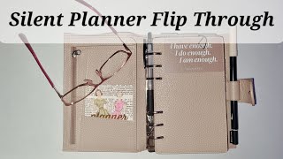 Silent Planner Flip Through | Planmas Day #8 | Moterm Personal
