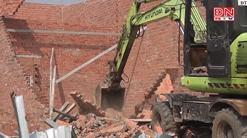 Cưỡng chế nóng 1 công trình nhà ở xây trái phép