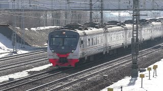 Электропоезд Эд4М-0466 Цппк Апрелевка - Захарово