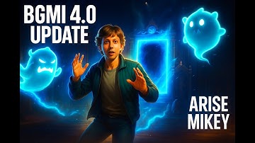 🔴BGMI LIVE 4.0 Update 👻🎮 Arise Mikey Gameplay