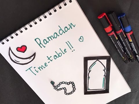 Ramadan Series:ramadan Time Table|pray All Day| Few Minutes 2 Us😍🍱🕌