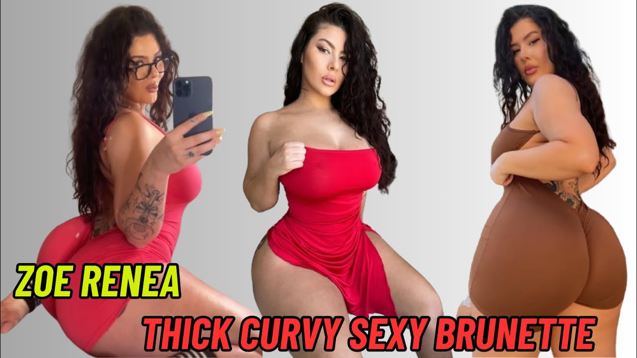 Zoe Renea American Curvy Fashion Model, Instagram Plus-Size Celebrity