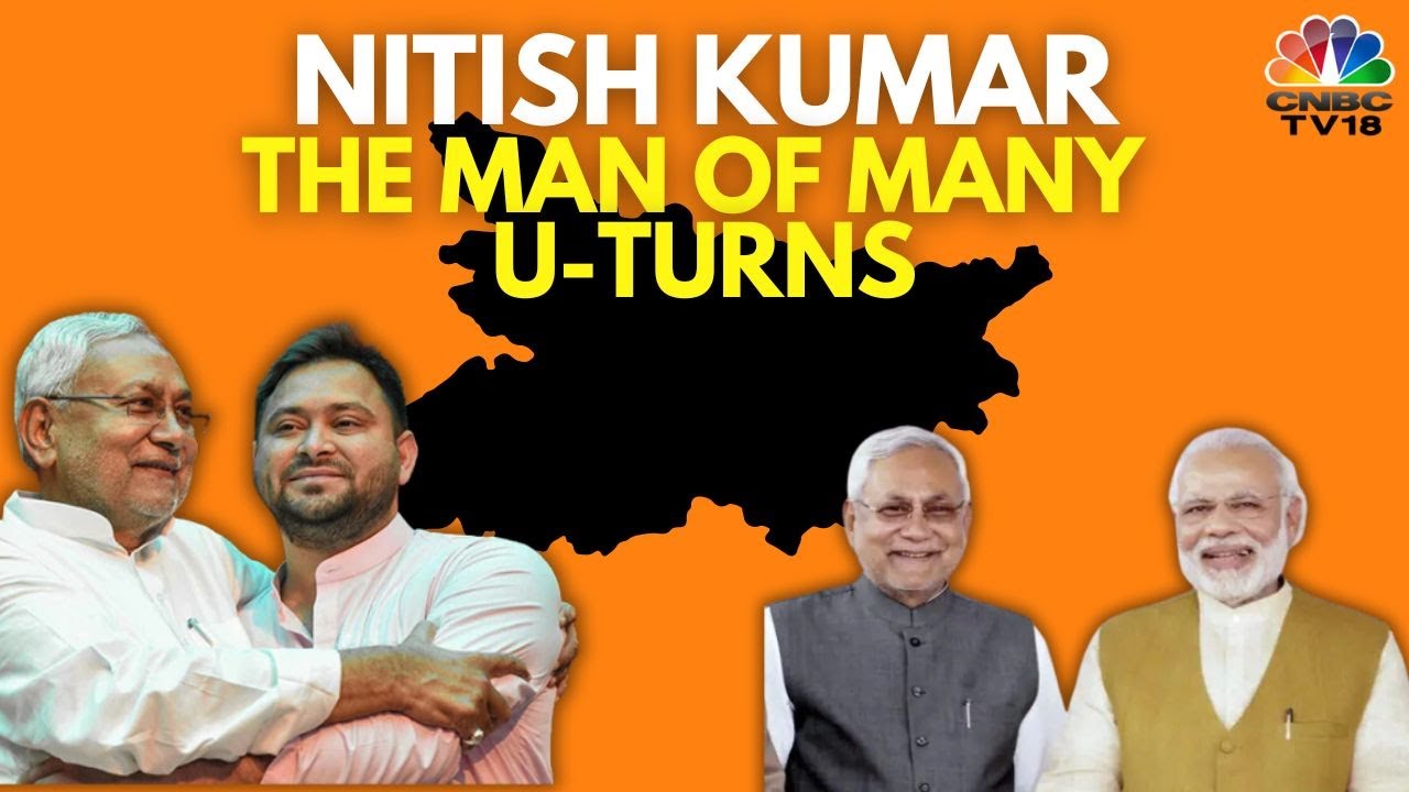 Nitish Kumar's Fourth Flip-Flop: JDU Returns to BJP-Led NDA Ahead of Crucial Lok Sabha Election N18V
