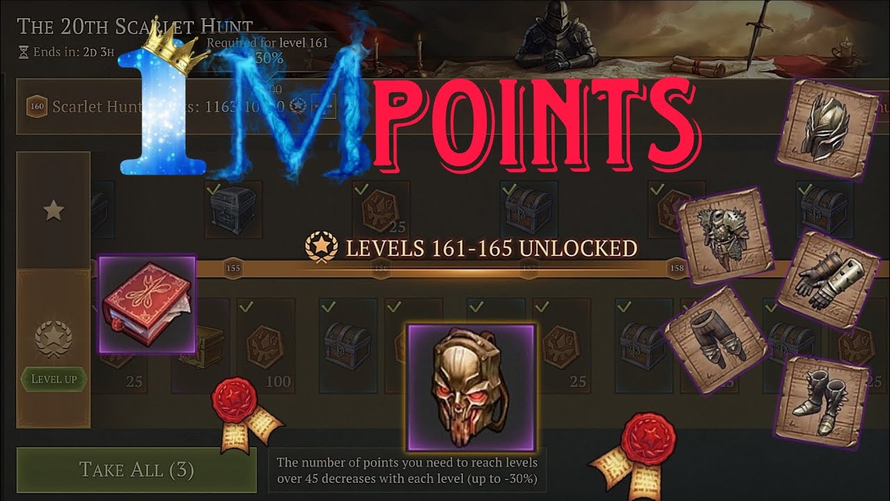 Grim Soul | Purchasing 1 MILLION Scarlet Hunt points 