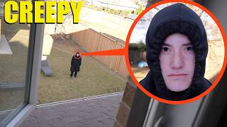 If you ever see him outside WEARING your face.. lock your doors and HIDE Profile