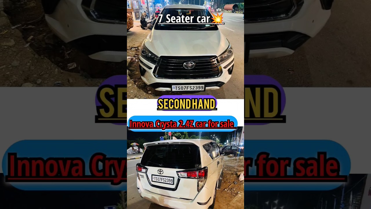 Secondhand Innova Crysta 2.4z car|9000031719|