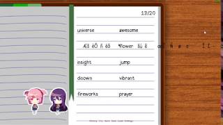 Doki Doki Literature Club! Glitch text part 1