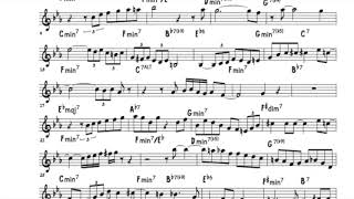 Body and Soul - Chet Baker Solo Transcription