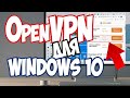 Бесплатный OpenVPN клиент для Windows 10. Поможет если ваш VPN блокирует Провайдер!
