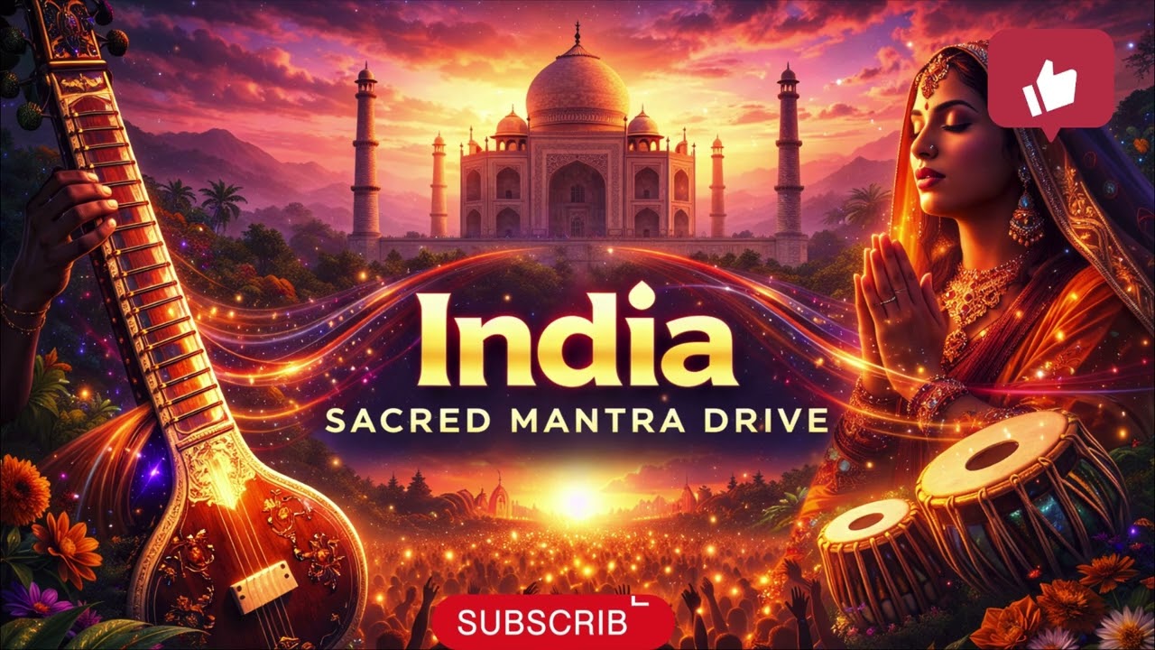 Sacred Mantra Drive | Indian Uplifting Psy Trance 132 BPM | Spiritual Festival Energy 