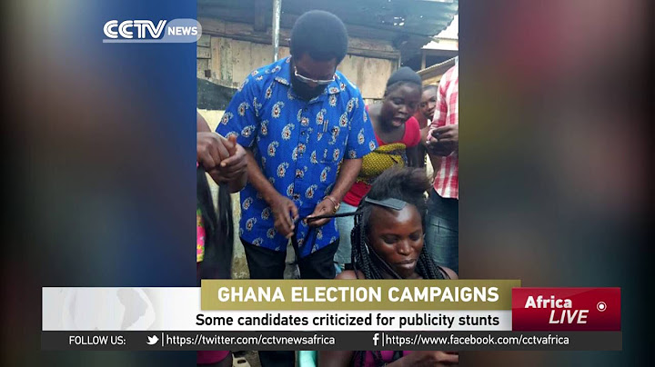Campaigns in high gear ahead of December 7 polls in Ghana