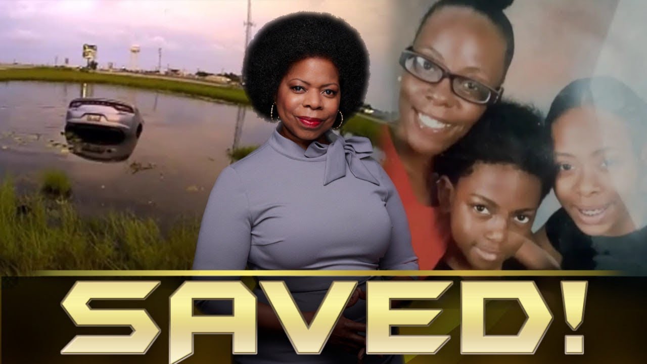 A Mother Was Saved From Drowning By Her Son After Car Drove Into Lake ...