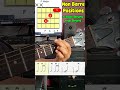 Non Barre Positions C, F, G Major Chords Shifting &amp; Strumming #shortvideo