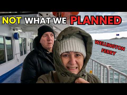 Wellington NEW ZEALAND FERRY to SOUTH ISLAND DRAMA!