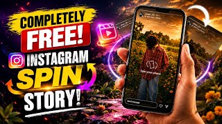 How To Create Instagram Meta Glasses Spin Story | How To Create A Viral Instagram Rotate Spin Story screenshot 1