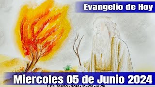 Evangelio de Hoy Miercoloes 05 de Junio 2024  El Santo Rosario de Hoy