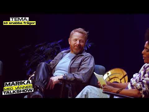 Hundcoachen Fredrik Steen blir testad med 10 snabba frågor | Marika med Vänner Talkshow