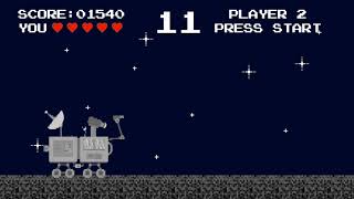 8 bit style video game music with organic elements